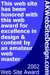 AKWebsite Design Award